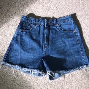 TOPSHOP MOTO GIRLFRIEND SHORTS